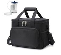 Carry Bag Compatible with PureWick Portable Collection System, Wheelchair Hanging Case with Shoulder Strap and Handles, Black, Bag Only