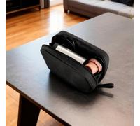Carry Bag for Shark ChillPill, Water Resistant Nylon Storage Pouch with Foam Lined Interior and Side Pocket for Fan and Accessories