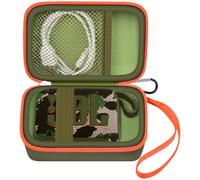 Carry Case Compatible with JBL Go 4 - Portable Bluetooth Speaker Box Pro Sound, Also for Go 3/Go3 Eco/Go2 Waterproof Mini Wireless Speaker - Case Only (Green)