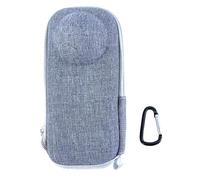 Carry Case for Insta360 X5 X4, Portable Small Protective Cover Travel Protector with Carabiner, Travel Storage Case (Gray)