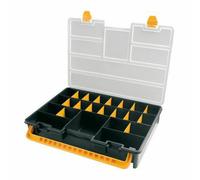 Carry Case Tool Box Parts Organiser Screw Storage Compartment with Dividers