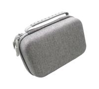 Carry Handle Accessories Case with Hard Shell Frame, Zip-Around Opening and Divided Interior Storage Layout Electronics Carrying Case Pouch Zipper Organizer Cable Holder Digital Accessory