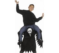 Carry Me Ghost Face Fancy Dress Costume - Child Size (7-10 Years)