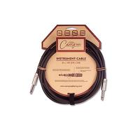 Carry-on 3m (10ft) Instrument Cable Straight ¼” Jack to Straight ¼” Jack for Bass/Electric Guitar/Electro-Acoustic/Keyboard/Amp