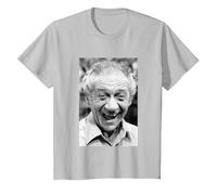 Carry On Actor Sid James 1972 T-Shirt, Youth, Silver Grey, 2T