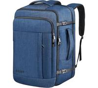 Carry On Backpack, Extra Large 50L Travel Backpack for Men & Women, Expandable Backpack For Airplanes, 17 Inch Laptop Backpack, Luggage Suitcase 40L Daypack Lightweight Business Weekender Bag, Blue