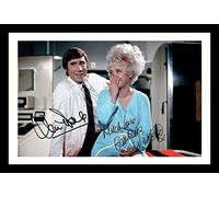 Carry On - Barbara Windsor & Jim Dale Autograph Signed & Framed Photo Display