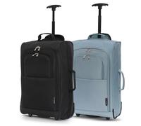 Carry On Cabin Bag Set of 2 Trolley Hand Luggage Suitcases for Travel