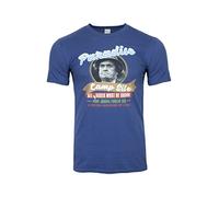 Carry On Camping Paradise Camp Site A Pound Advertising T Shirt (L) Blue