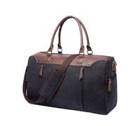 Carry-on Canvas Bag Casual Duffle Bag Men's and Women's Travel Bag Single Shoulder Crossbody Bag Outdoor Handbag(1)