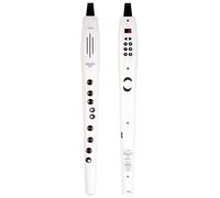 Carry-on Digital Wind Instrument 2 Plus- 20 Voices, Built-In USB Rechargeable Battery, Headphones Output for Silent Practice, Midi Over Bluetooth Digital Recorder White