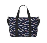 Carry On Duffle Bags Overnight Weekender Bags for Women, Sardine Personal Item Travel Bag, Travel Essentials Sport Gym Bag for Men Women