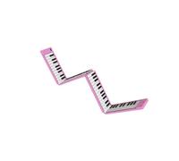 Carry-on FP-88 Pink Portable Folding 88 Key Digital Piano USB MIDI Controller with Rechargeable Battery