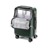 Carry On Luggage Airline Approved 20 Inch - Multi-functional Suitcase with Laptop Pocket, USB Ports - Perfect for Trips - Available in Various