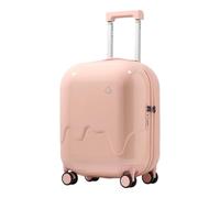 Carry on Luggage Airline Approved Lightweight, Hardside Expandable Luggage with Spinner Wheels, Suitcase with USB and Cup Holder Side Hook for Travel (Pink, 20in)