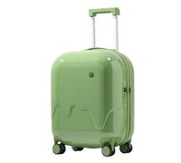 Carry on Luggage Airline Approved Lightweight, Hardside Expandable Luggage with Spinner Wheels, Suitcase with USB and Cup Holder Side Hook for Travel (Green, 28in)