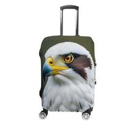 Carry on Luggage Cover Spear Falcon White Eagle Suitcase Covers for Luggages Tsa Approved Travel Luggage Sleeve Protector Elastic Suitcase Protector Anti-Scratch Washable Fits 19-30 Inch Case -, White