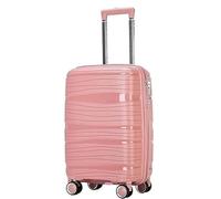 Carry-On Luggage, Lightweight Suitcase with Spinner Wheels and Handles, 24 Inch Travel Case for Easy Mobility