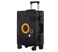 Carry On Luggage with Lock, Universal Wheels, Aluminum Frame, Lightweight for Travel