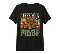 Carry Our Home with Pride Turtle Tortoise Premium T-Shirt