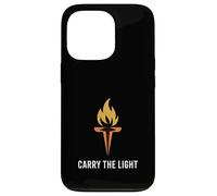 Carry The Light Christian Faith Torch Mission Identity Case for iPhone 13 Pro