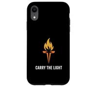 Carry The Light Christian Faith Torch Mission Identity Case for iPhone XR