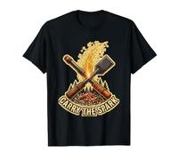 Carry The Spark Ferro Rod Fire Craft Survivalist Prepper Value Graphic T-Shirt