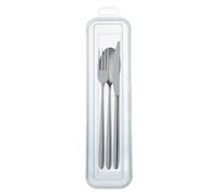 Carry to Work Cutlery Holder 25x6.5x5cm, Fork, Spoon and Knife Case, Portable Cutlery Organizer for School, University, Camping, Travel (CUTLERY NOT INCLUDED)