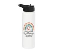Carry Yourself with the Confidence of a Mediocre White Man Stainless Steel Insulated Water Bottle