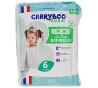 Carryboo Nature Couches Naturelles 34 Couches Size 6 (16-30 kg)