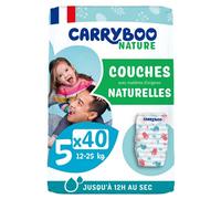 Carryboo Nature Couches Naturelles 40 Couches Size 5 (12-25 kg)