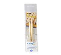 CarryC Long Interchangeable Bamboo Knitting Needles 2-Pack (4.25mm)