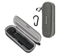 Carrying Bag Fit for DJI Pocket 3 Pocket 4, Hard Storage Case Protective Bag Compatible with Osmo Pocket3/Pocket4 Camera/Creator Combo Accessories with Wrist and Carabiner (for Standard Combo)