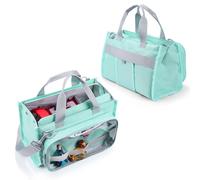 Carrying Bag for Toniebox Starter Set, Travel Storage Case for Tonie Characters, Charging Station & Headphone, Box Only (Light Blue)
