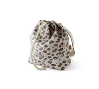 monbento - Insulated Lunch Bag Fresh Graphic Leopard - 5.7 L Lunch Tote with Removable Shoulder Strap - Ideal for Carrying a Bento Box, Water Bottle and Cutlery to Work or on Picnics - Cheetah Print