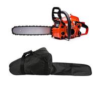 Carrying Bag Portable Storage Case Oxford Cloth Chain Saw Holder Bag Tool Holder Bag 35.4x10.8in Chain Saw Accessories Bag for 20in 22in Chain Saw