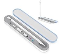 Carrying Case Compatible for Apple 1st/2nd Generation, Hard PC Shell Storage Box, Compact Holder (Light Blue + White)