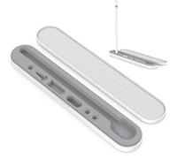 Carrying Case Compatible for Apple 1st/2nd Generation, Hard PC Shell Storage Box, Compact Holder (White)