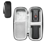 Carrying Case Compatible with Fenix E06R Pro RG Flashlight, Portable Hard Shell Storage Bag with Elastic Strap and Mesh Pocket, Travel Organizer, Black