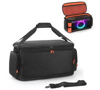 Carrying Case Compatible with JB L PartyBox On The Go 2 Speaker and Accessories Travel Storage Bag with Shoulder Strap Shockproof