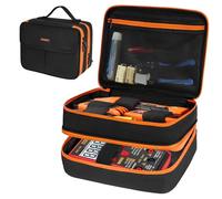 Carrying Case Compatible with Klein Tools ET310 AC Circuit Breaker Finder,GFCI Outlet and Electrical Test Kit,Circuit kit Tools Bag Fits for Digital Multimeter,Clamp Meter and Klein Electrician Tools
