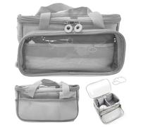 Carrying Case Compatible with Toniebox 2 & 1 Starter Set, Cute Travel Storage Bag with Zip and Adjustable Strap for Toniebox Accessories (Bag Only)