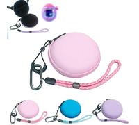 Carrying Case Designed for Tamagotchi Paradise, Hard EVA Protective Cover with Wrist Lanyard & Carabiner Keychain | Portable Scratch-Resistant Storage Bag (1pcs) (Pink) (Pink)