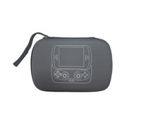 Carrying Case for Anbernic RG Slide Game Console, Retro Game Travel Storage Holder with Mesh Bag for SD Card, USB Charging Cable Game Accessory (Gray)