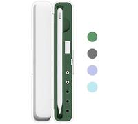 Carrying Case for Apple Pencil 2nd Gen and 1st Generation - Storage Box with Lid for Apple Pencil - Pen Protective Case for iPad Pencil - Holder Accessories - Shock-Absorption (Olive Green)