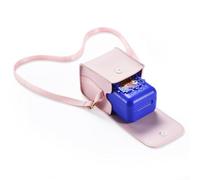 Carrying Case for Bitzee Interactive Pets, PVC Storage Bag, Compact Size 7.2 * 6.3 * 8.3CM Stylish Protection for Digital Pets ( for PINK)