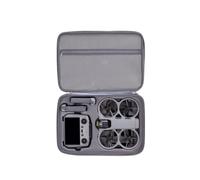 Carrying Case for DJI Avata 360 Large Capacity PU Storage Bag Travel Hard Shell Handbag Anti-Scratch Shockproof Protective Shoulder Bag for Drone and Other Accessories (Gray Type 1)