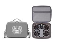 Carrying Case for DJI Avata 360, Portable Travel Storage Bag Protective Cover for Avata 360 Drone/Batteries and Small Accessories Organizer Case (Gray Nylon)
