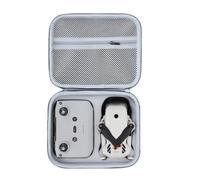 Carrying Case for DJI Lito X1/Lito1,Waterproof PU Storage Bag Portable Travel Organizer Protective Cover with Shoulder Strap for Lito X1/Lito1 Drone, Battery, RC-N3 Remote Controller Accessory (Grey)