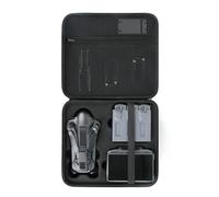 Carrying Case for DJI Mavic 4 Pro Storage Bag EVA Hard Shell Protective Case for Mini 4 Pro Fly More Combo Accessories Drone Case (DJI RC-2/RC-N2 Controller) (Black)